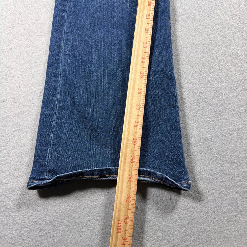 Kut From The Kloth Baby Bootcut Jeans Women 8S Slim Fit Blue Denim Casual - Picture 3 of 11